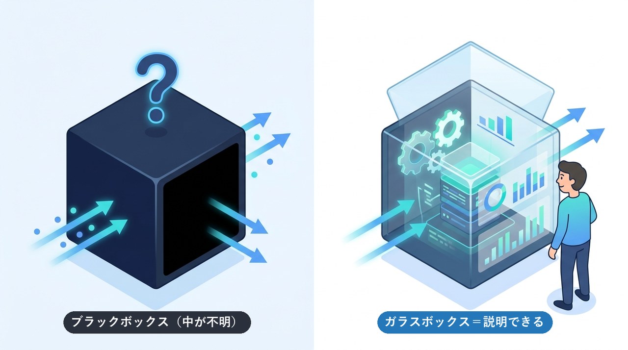 説明可能なAI(XAI)とは？透明性との違いをAWSで図解【AIF-C01】 - AWS